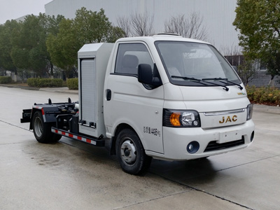 江淮牌HFC5040ZXXEV2Z型純電動車廂可卸式垃圾車